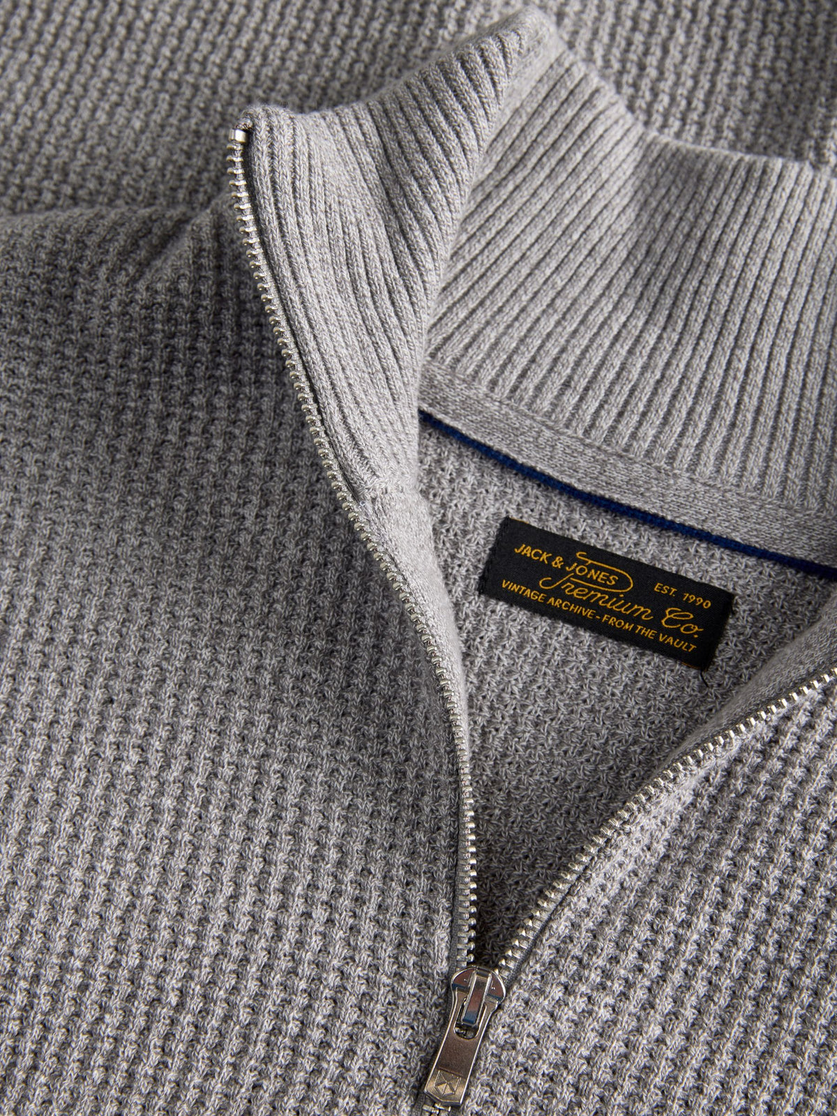 JACK & JONES - Stanley Half Zip Pullover Sweater - 