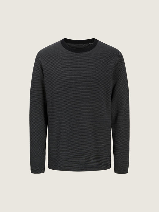 JACK & JONES - Theo Longsleeve T-Shirt - Black