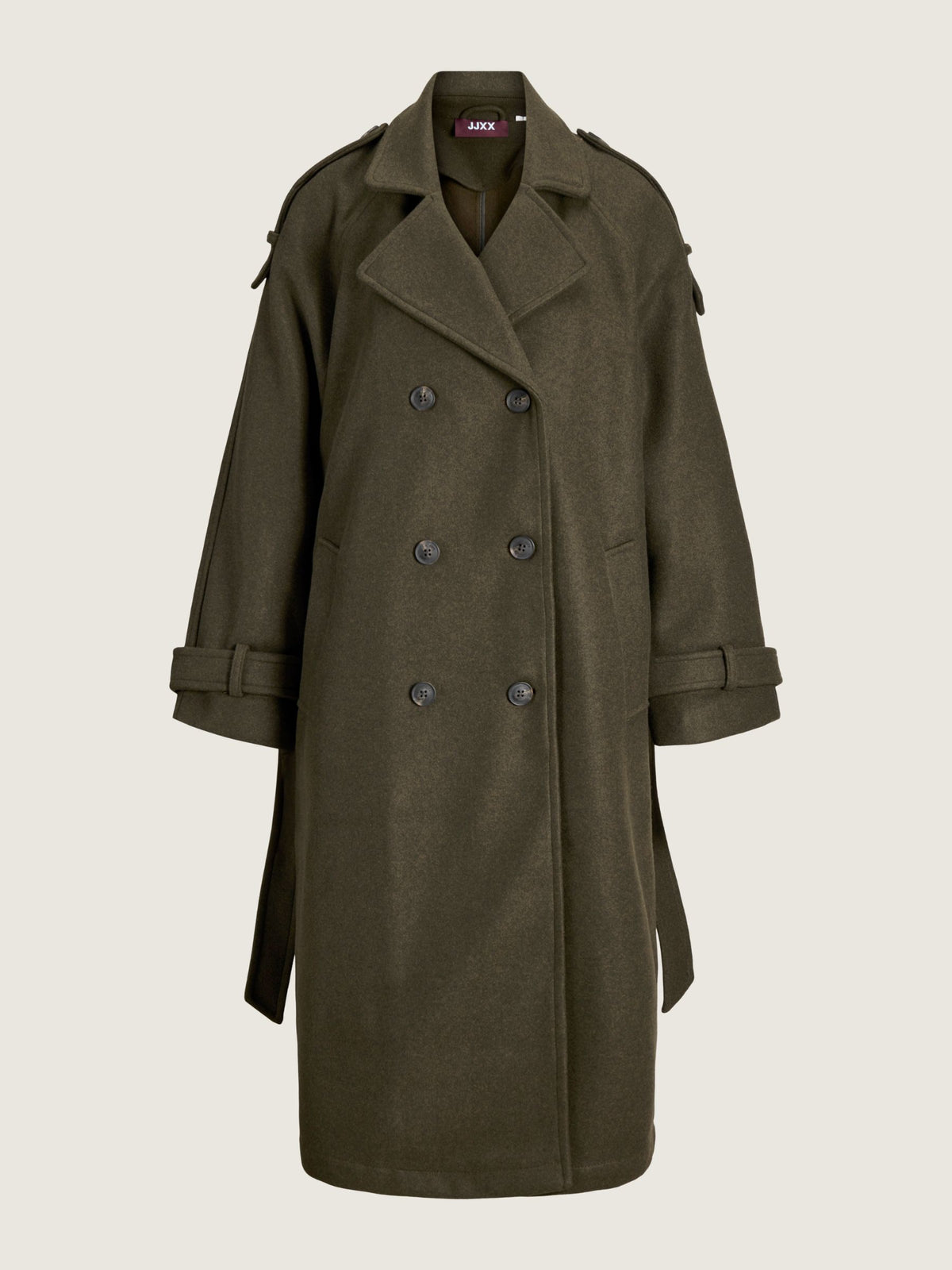 JJXX - Esma Trenchcoat - Dark Green Melange
