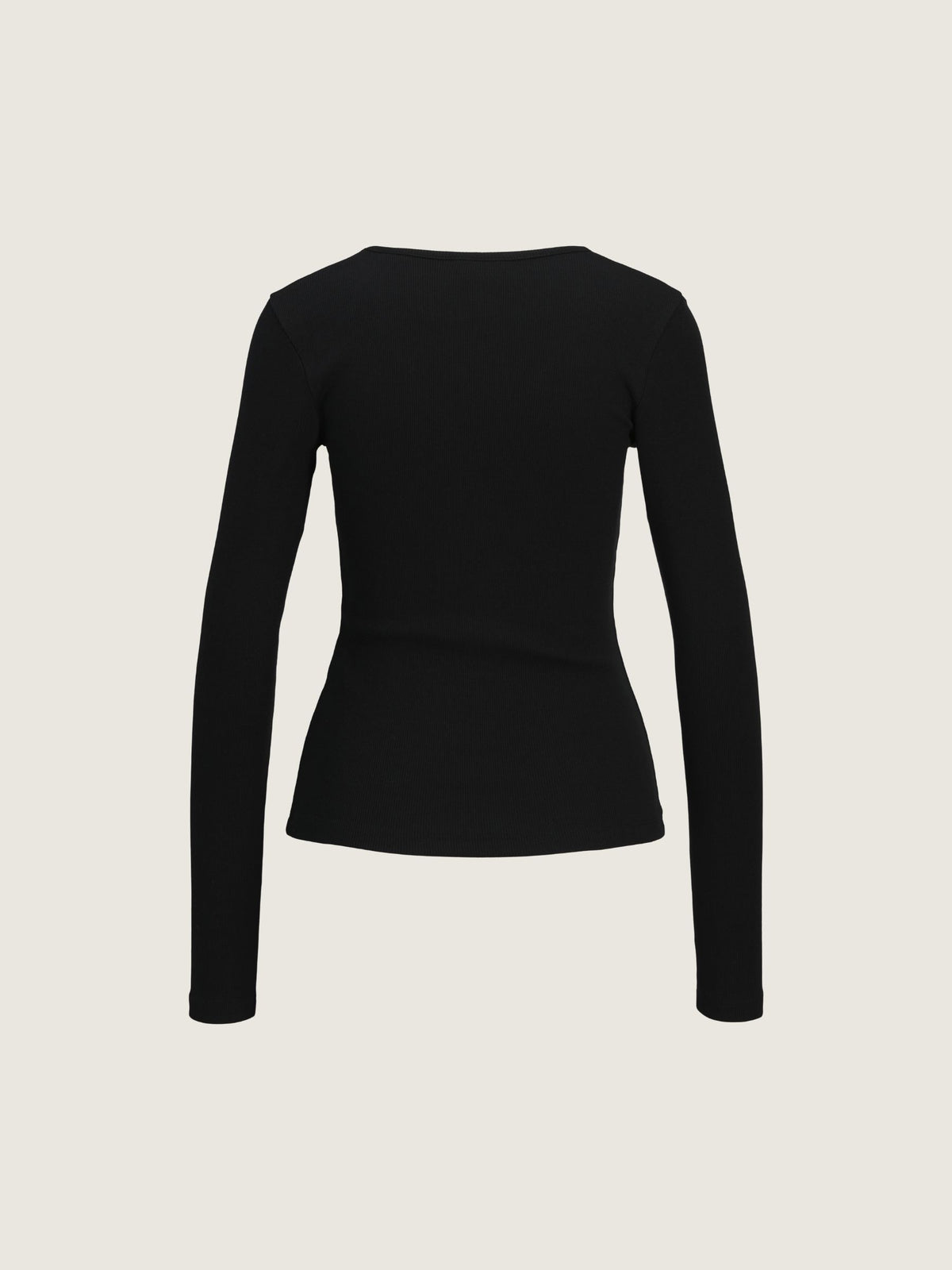JJXX - Freya Rib Longsleeve V-neck T-Shirt - 