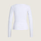 JJXX - Freya Rib Longsleeve V-neck T-Shirt - 