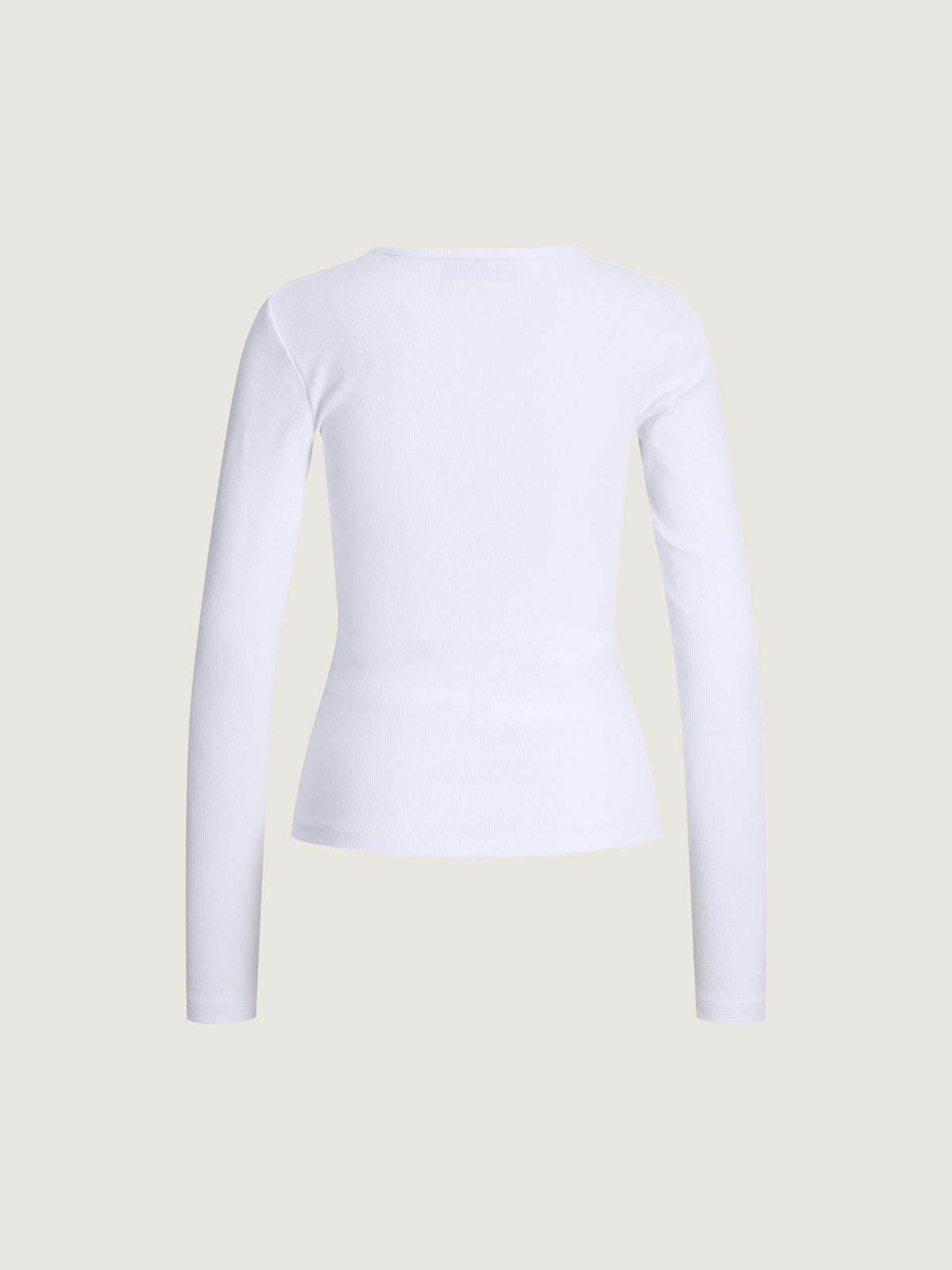 JJXX - Freya Rib Longsleeve V-neck T-Shirt - 