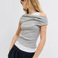Henna Off-Shoulder Top