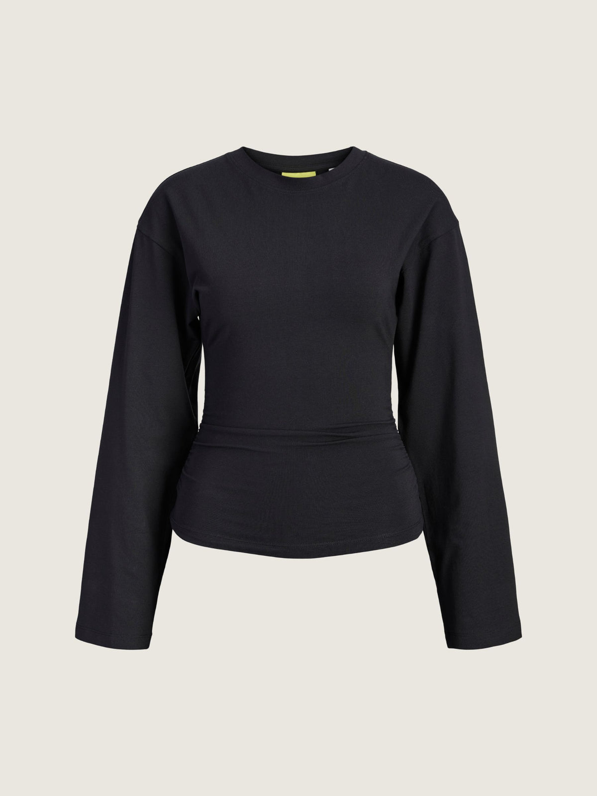JJXX - Paloma Ruched Longsleeve Top - Black