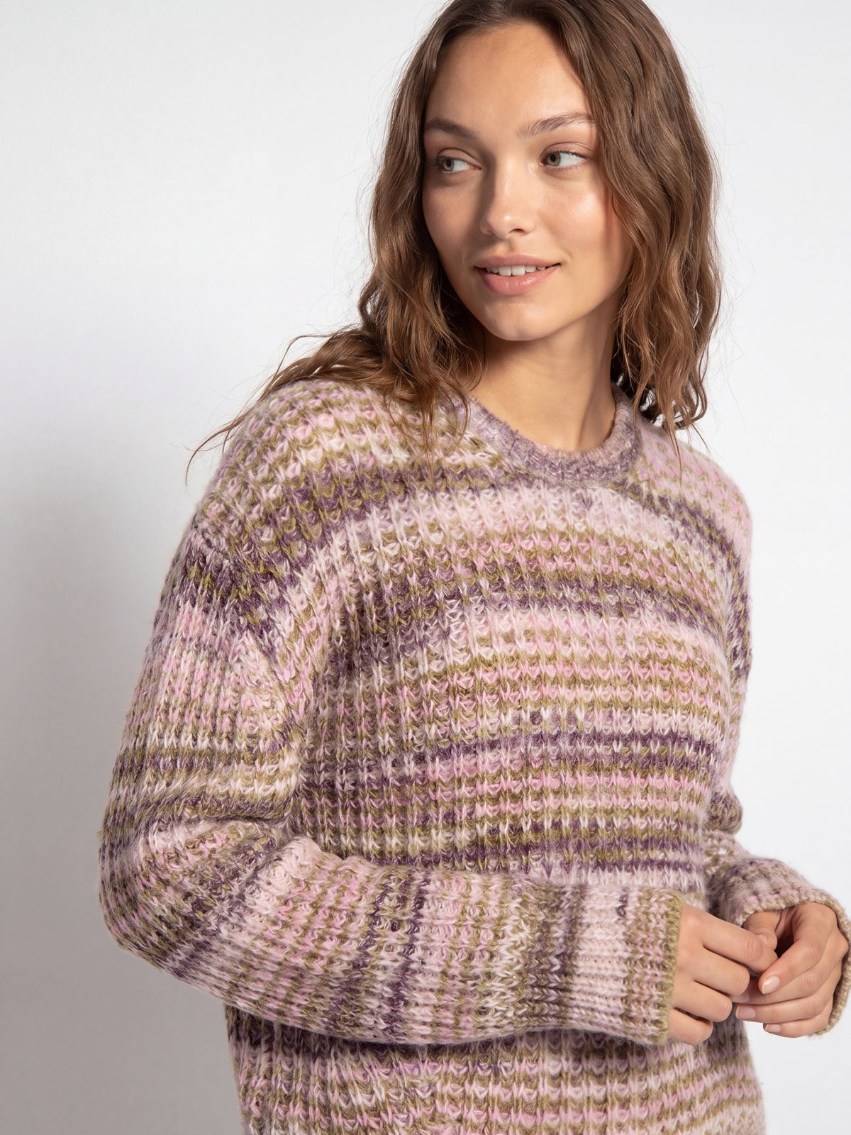 JJXX - Simone Space Dye Crewneck Sweater - 