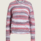 JJXX - Simone Space Dye Crewneck Sweater - Winetasting / Multi Space Dye