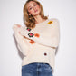 JOHN & JENN - Jilly Crewneck Pullover Sweater - 