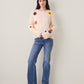 JOHN & JENN - Jilly Crewneck Pullover Sweater - 