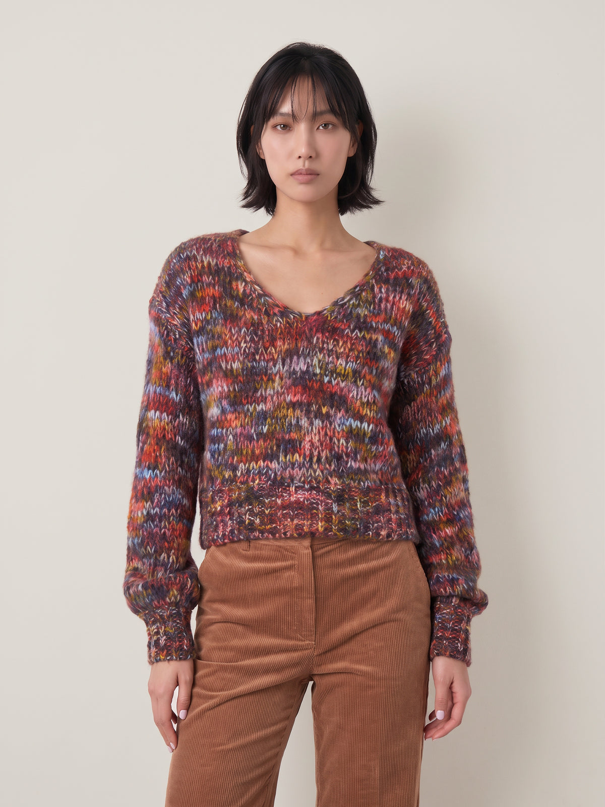 JOHN & JENN - Rita V-Neck Sweater - 