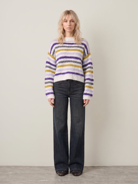 JOHN & JENN - Zoe Crewneck Pullover Sweater - 