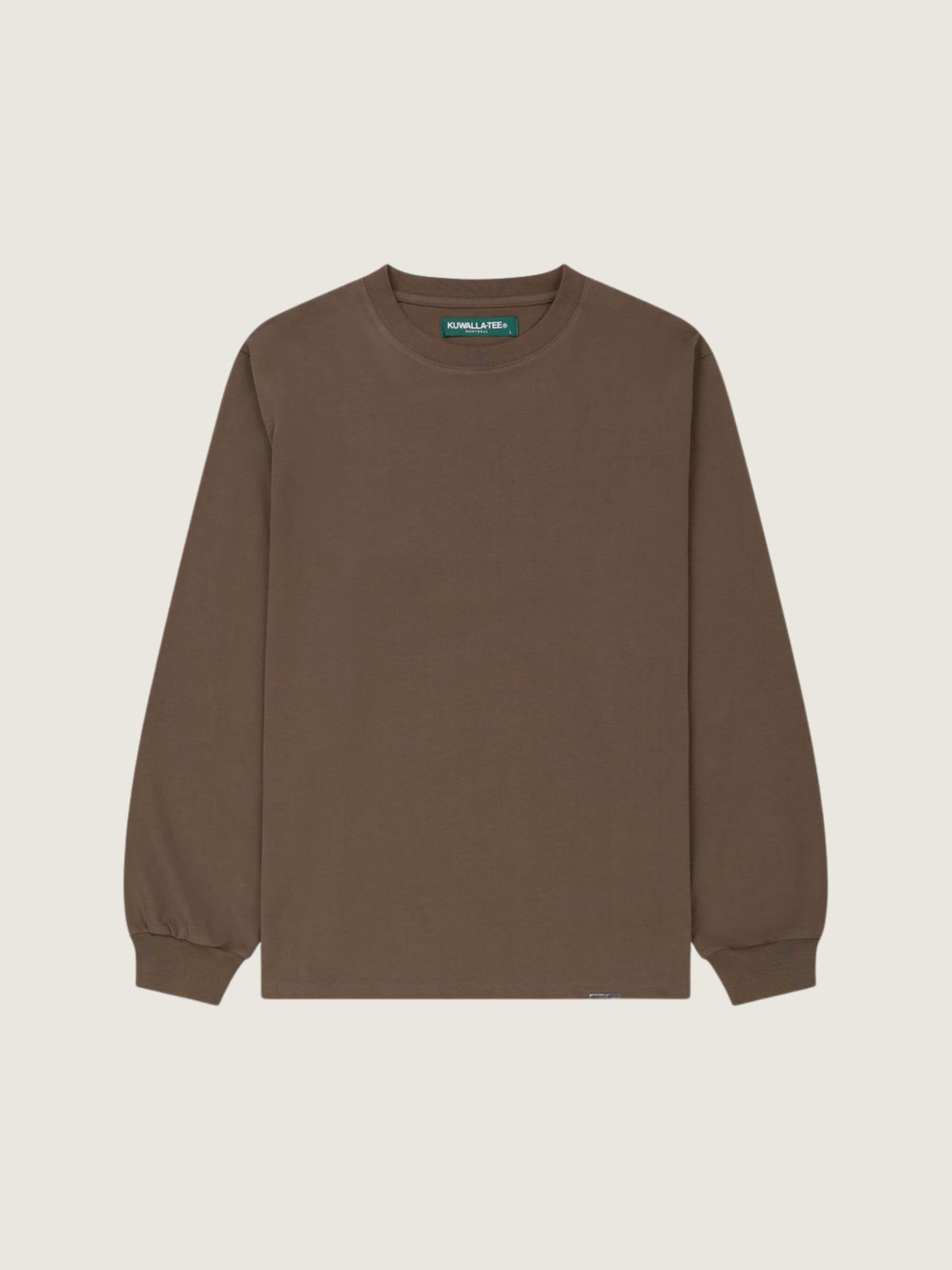 KUWALLA - Final Boss Longsleeve T-Shirt - Taupe
