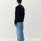 KUWALLA - Textured Knit Crewneck Pullover - 