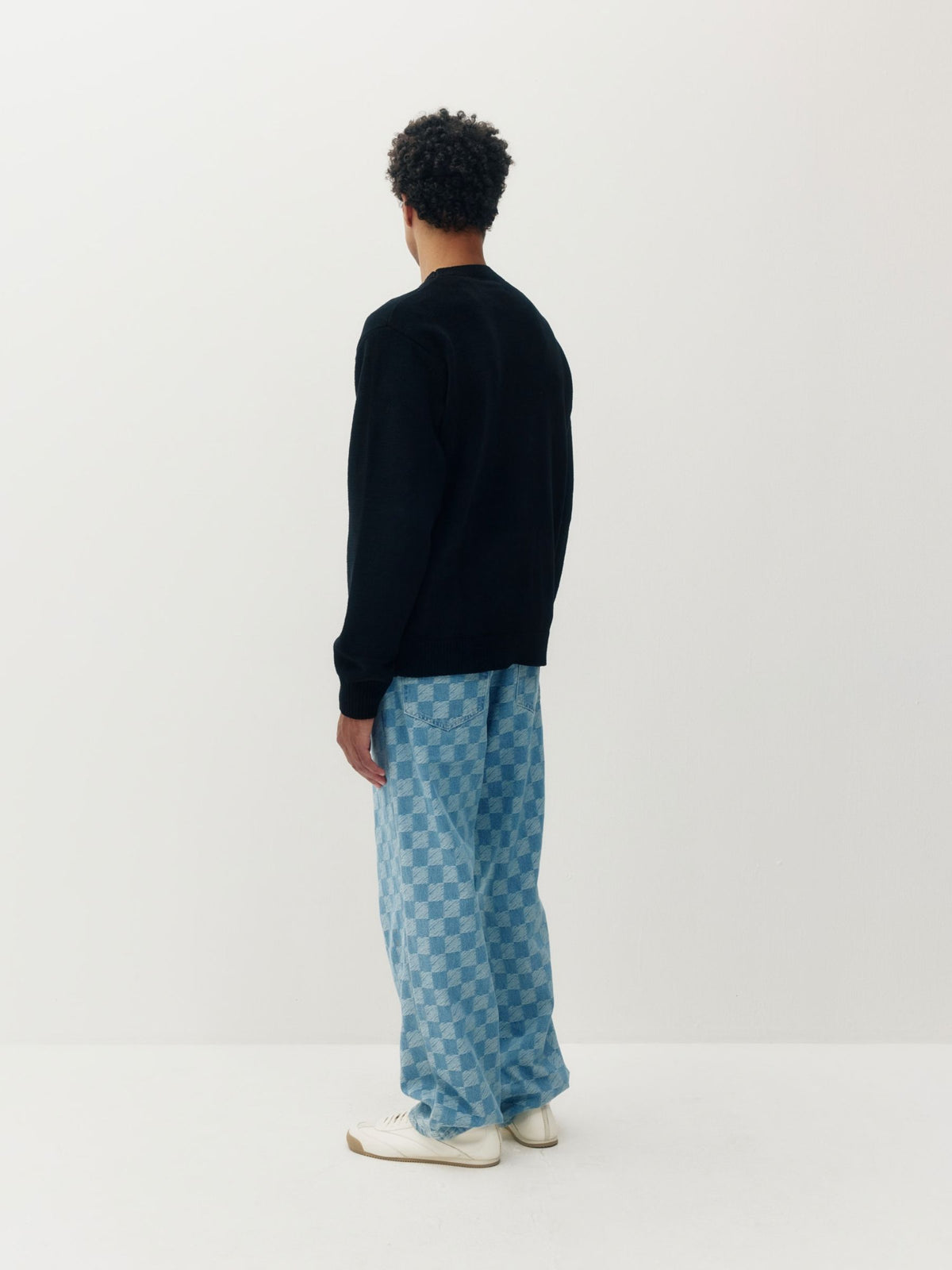 KUWALLA - Textured Knit Crewneck Pullover - 