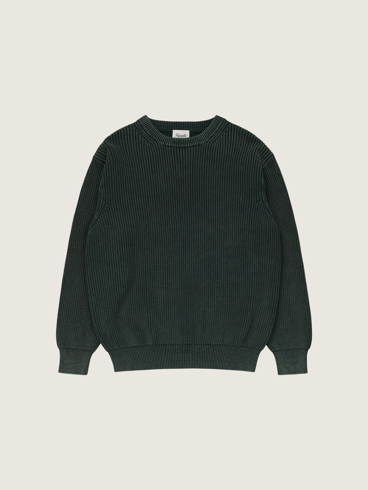 KUWALLA - Vintage Knit Crewneck Pullover Sweater - 