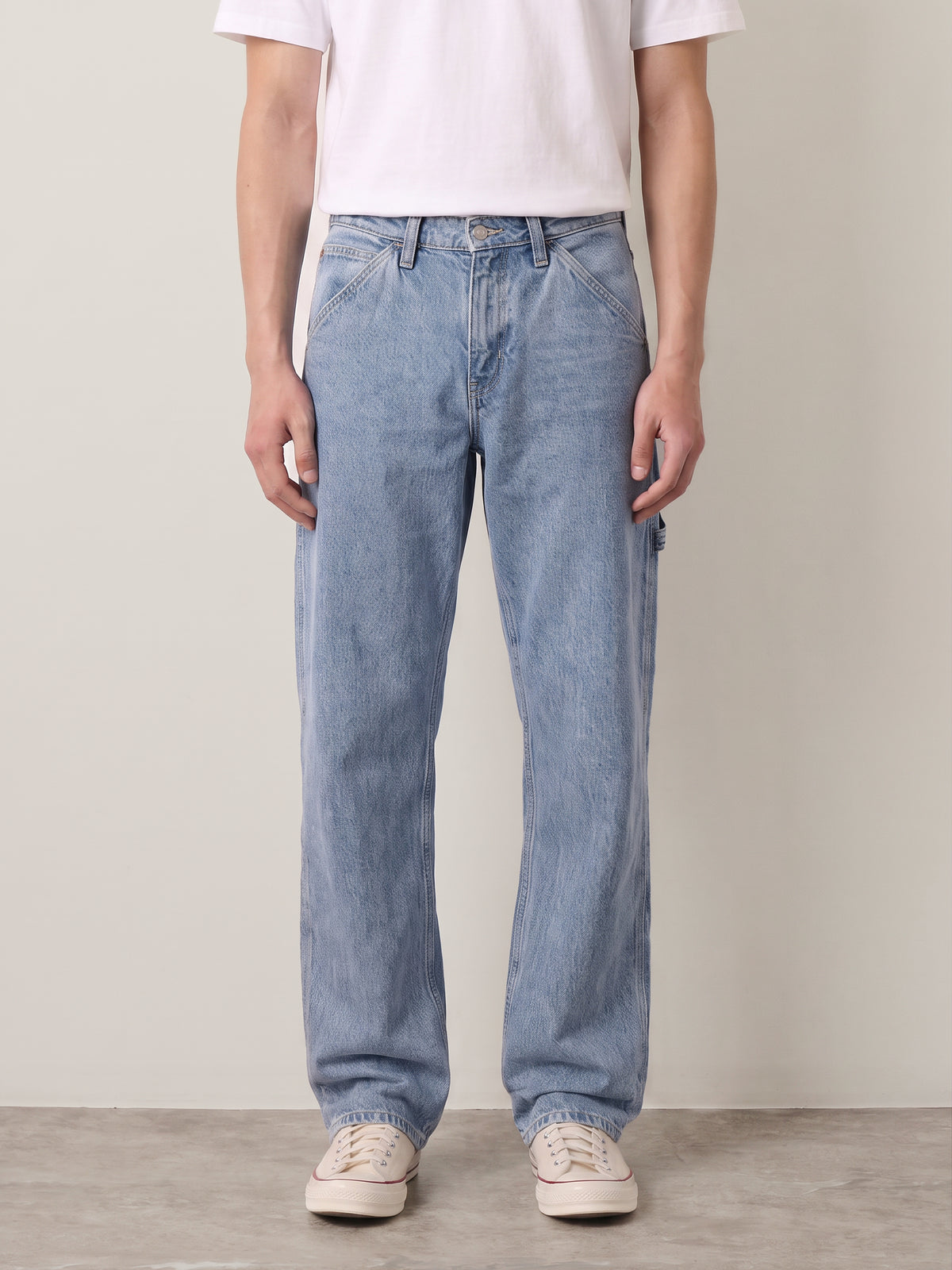 LEVI'S - 555 Relaxed Carpenter Straight Jeans - 