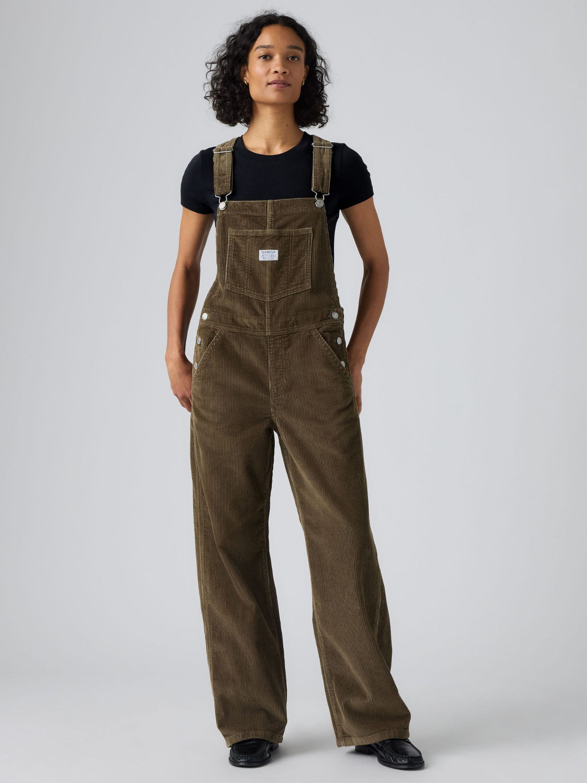 LEVI'S - Baggy Corduroy Overalls - 