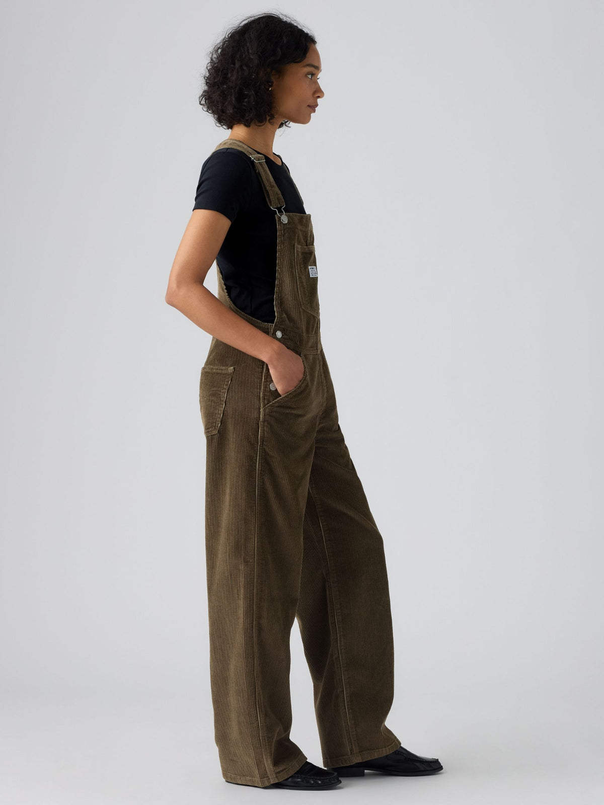 LEVI'S - Baggy Corduroy Overalls - 