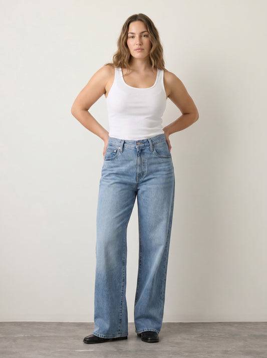 LEVI'S - Cinch Wide Leg Jeans - 