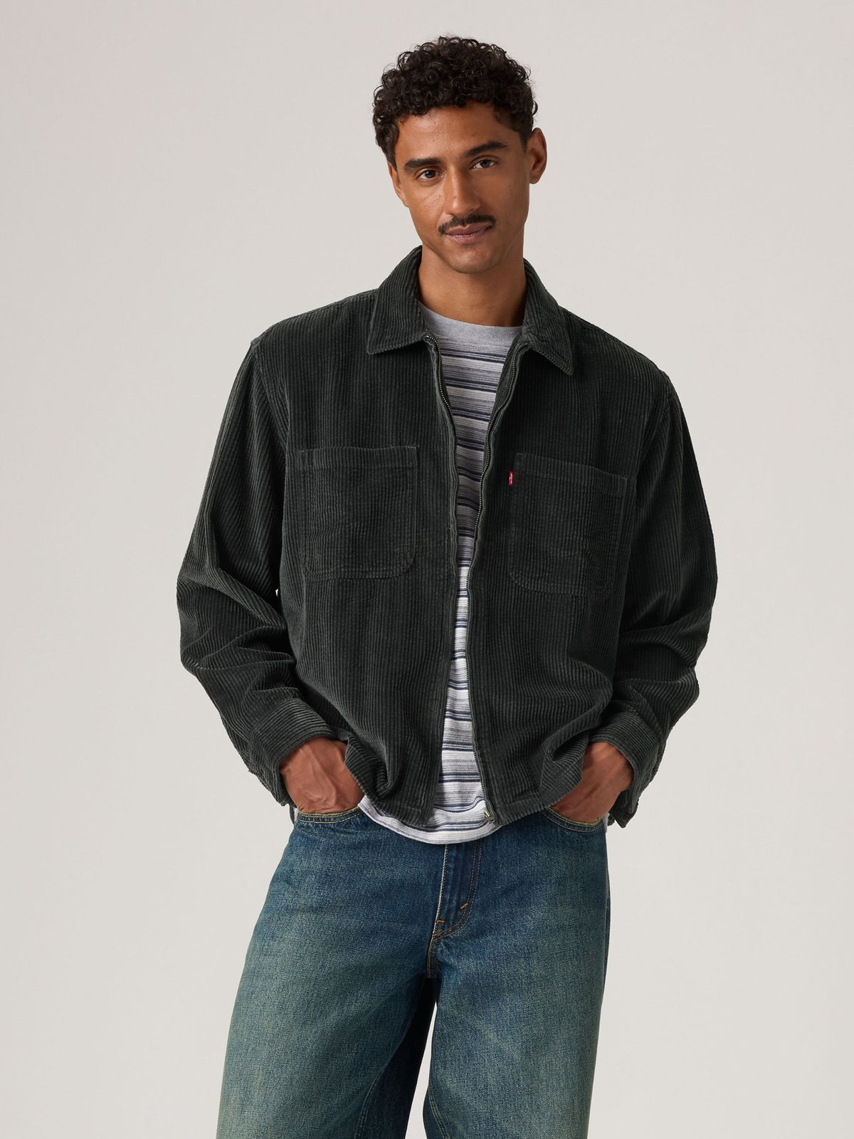 LEVI'S - Ports Boxy Zip-Up Shirt - 