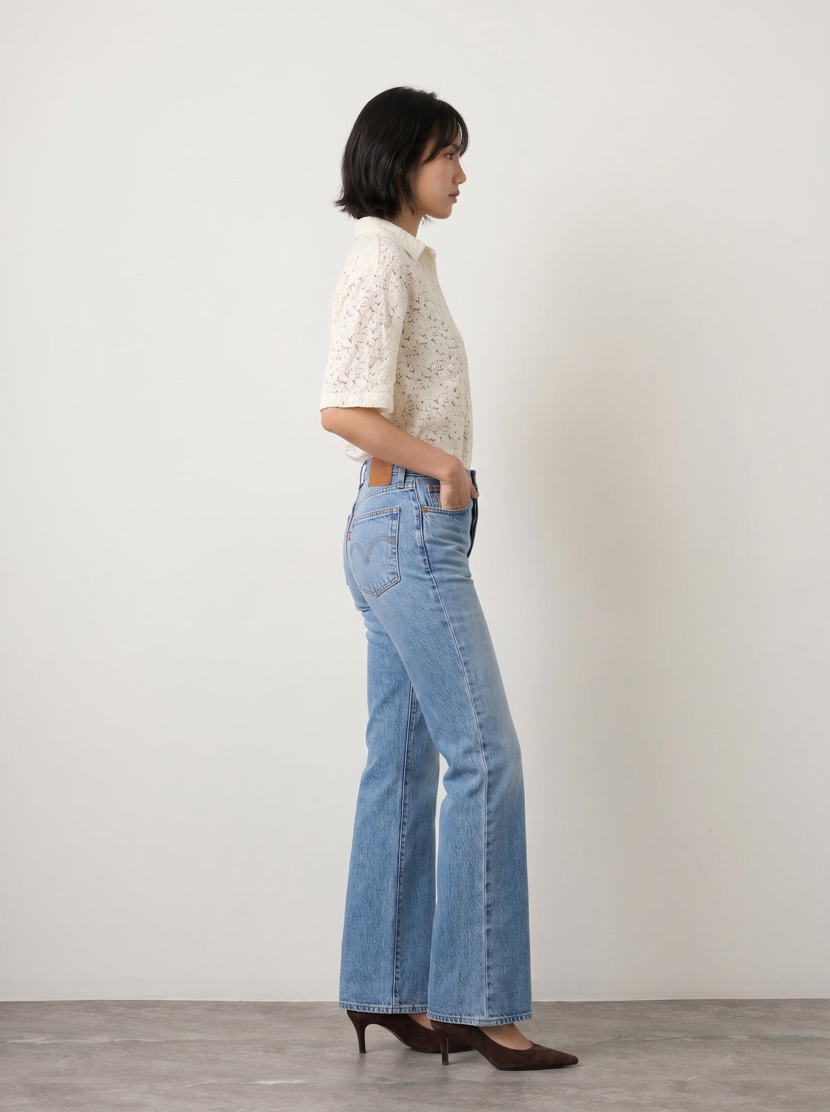 LEVI'S - Wedgie Bootcut Jeans - 