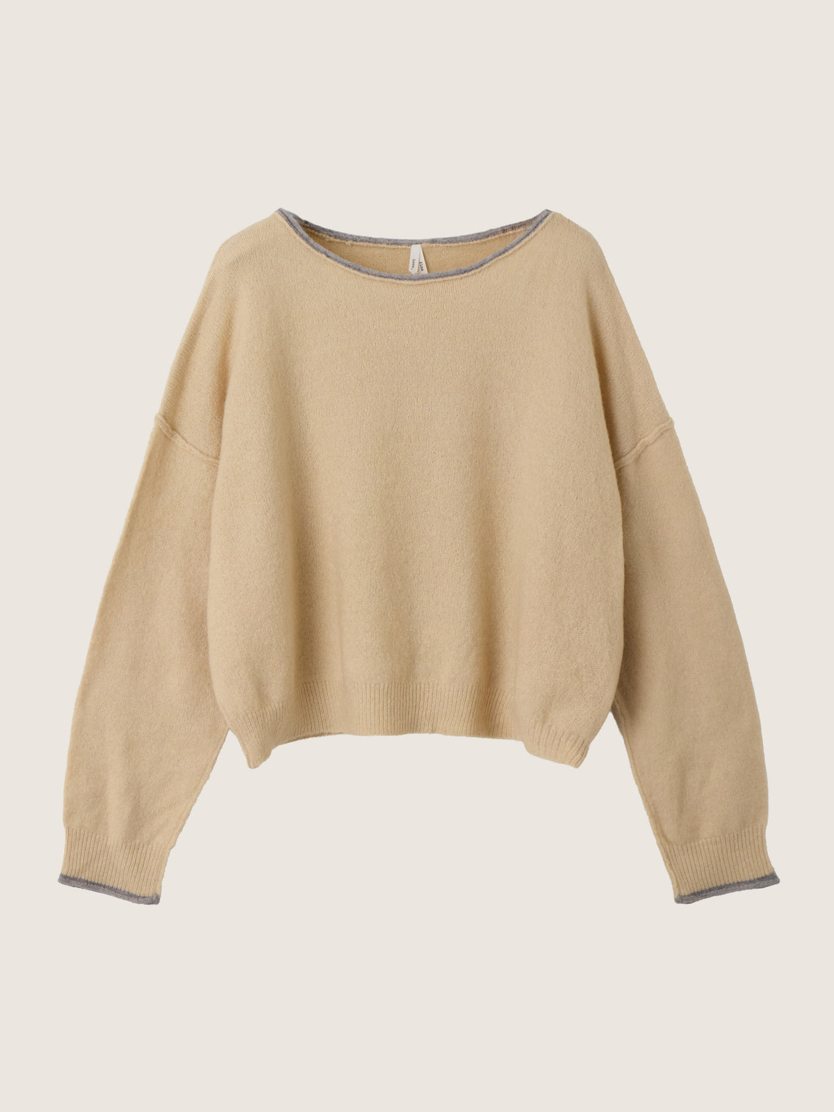 LOVEFINN - Roll Trim Sweater - 
