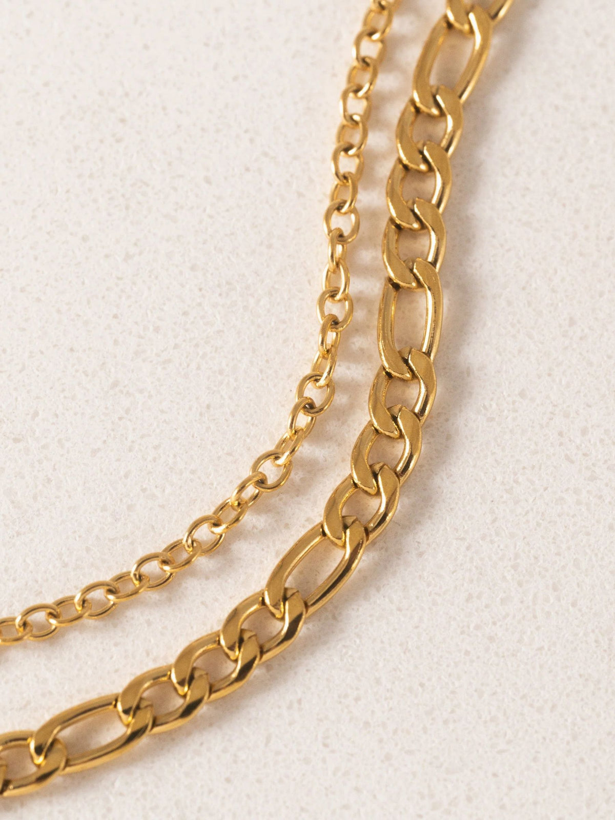 LOVER'S TEMPO - Bobbi Layered Waterproof Necklace - 