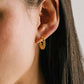 LOVER'S TEMPO - Dawson Waterproof Hoop Earrings - 