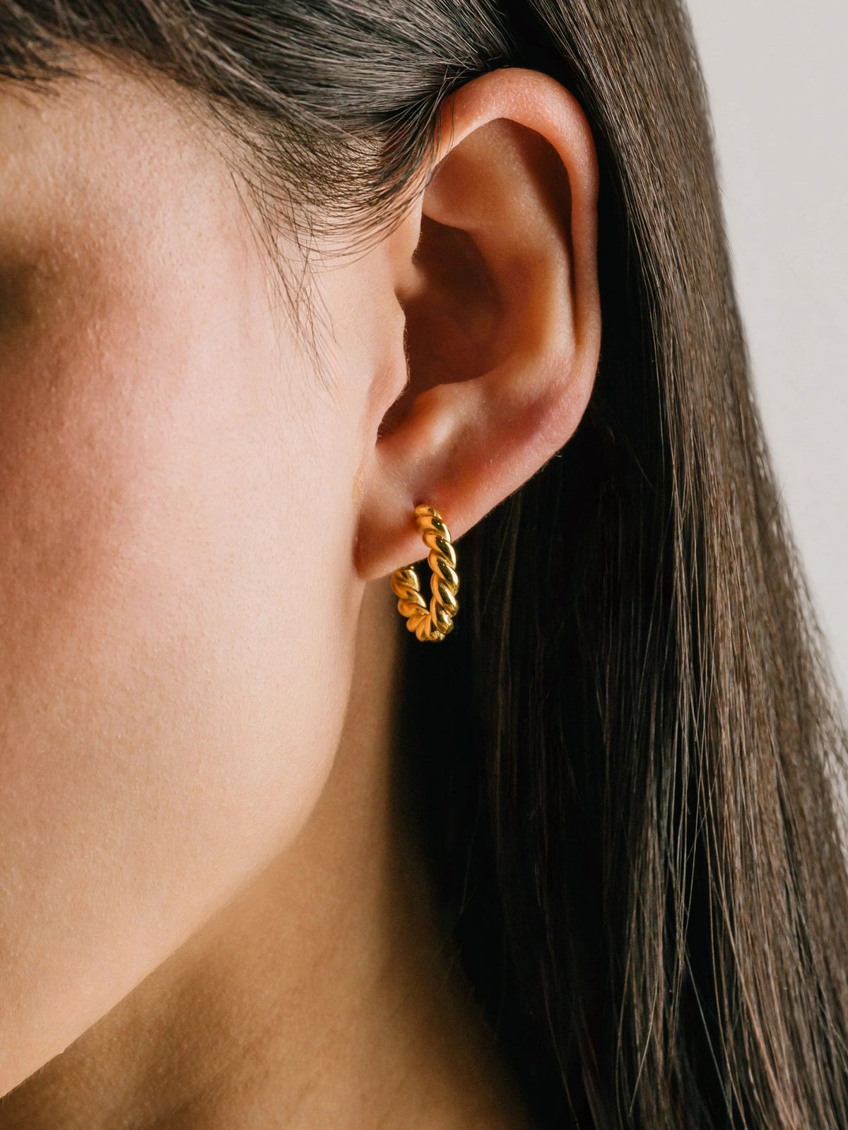 LOVER'S TEMPO - Dawson Waterproof Hoop Earrings - 