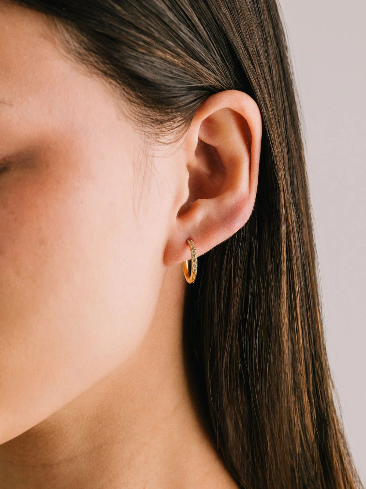 LOVER'S TEMPO - Evie 15mm Waterproof Hoop Earrings - 