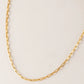LOVER'S TEMPO - Paperclip Waterproof Necklace - 