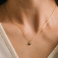 LOVER'S TEMPO - Sol Cubic Zirconia Waterproof Necklace - 