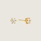 LOVER'S TEMPO - Sol Cubic Zirconia Waterproof Earrings - 