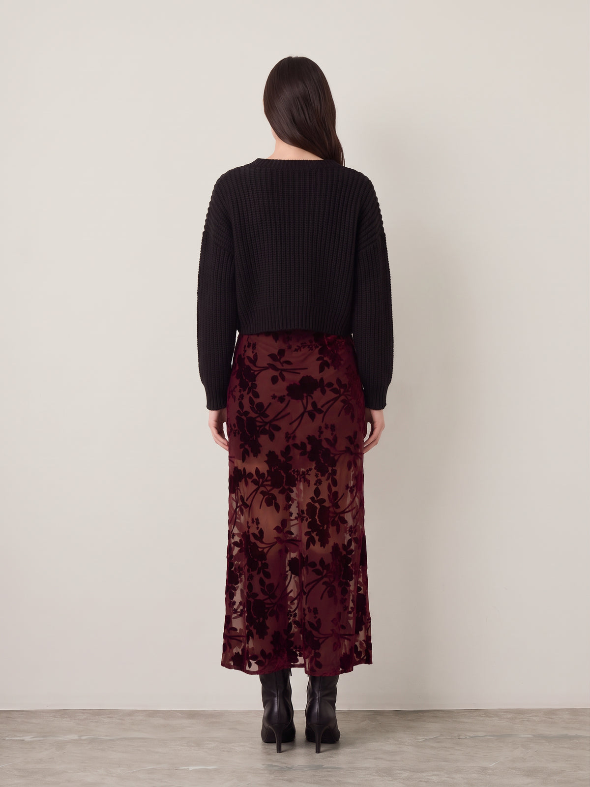 MINKPINK - Anouk Velvet Skirt - 