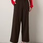 MONK & LOU - Amy Pintuck Straight Leg Pants - 