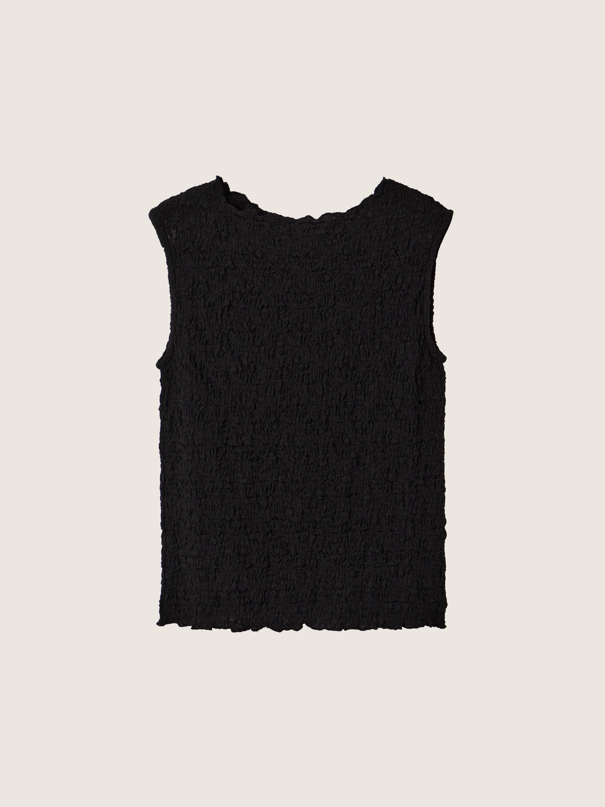 MONK & LOU - Textured Cotton Teya Top - 