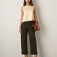 MONK & LOU - Alba Shell Top - Creampuff