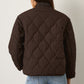 MONK & LOU - Bailey Quilted Relaxed Bomber - 