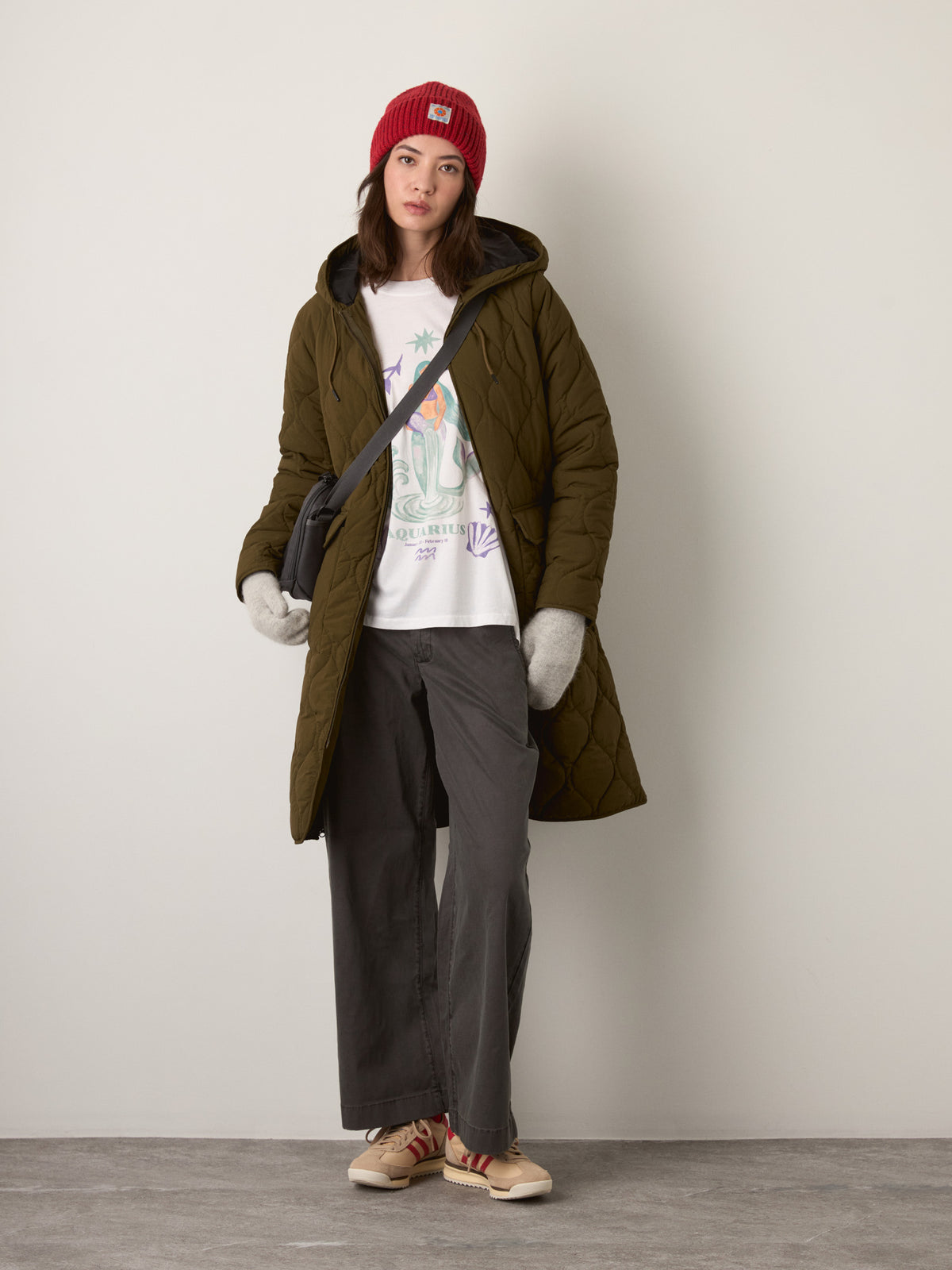 MONK & LOU - Hollis DWR Hooded Jacket - Dark Olive