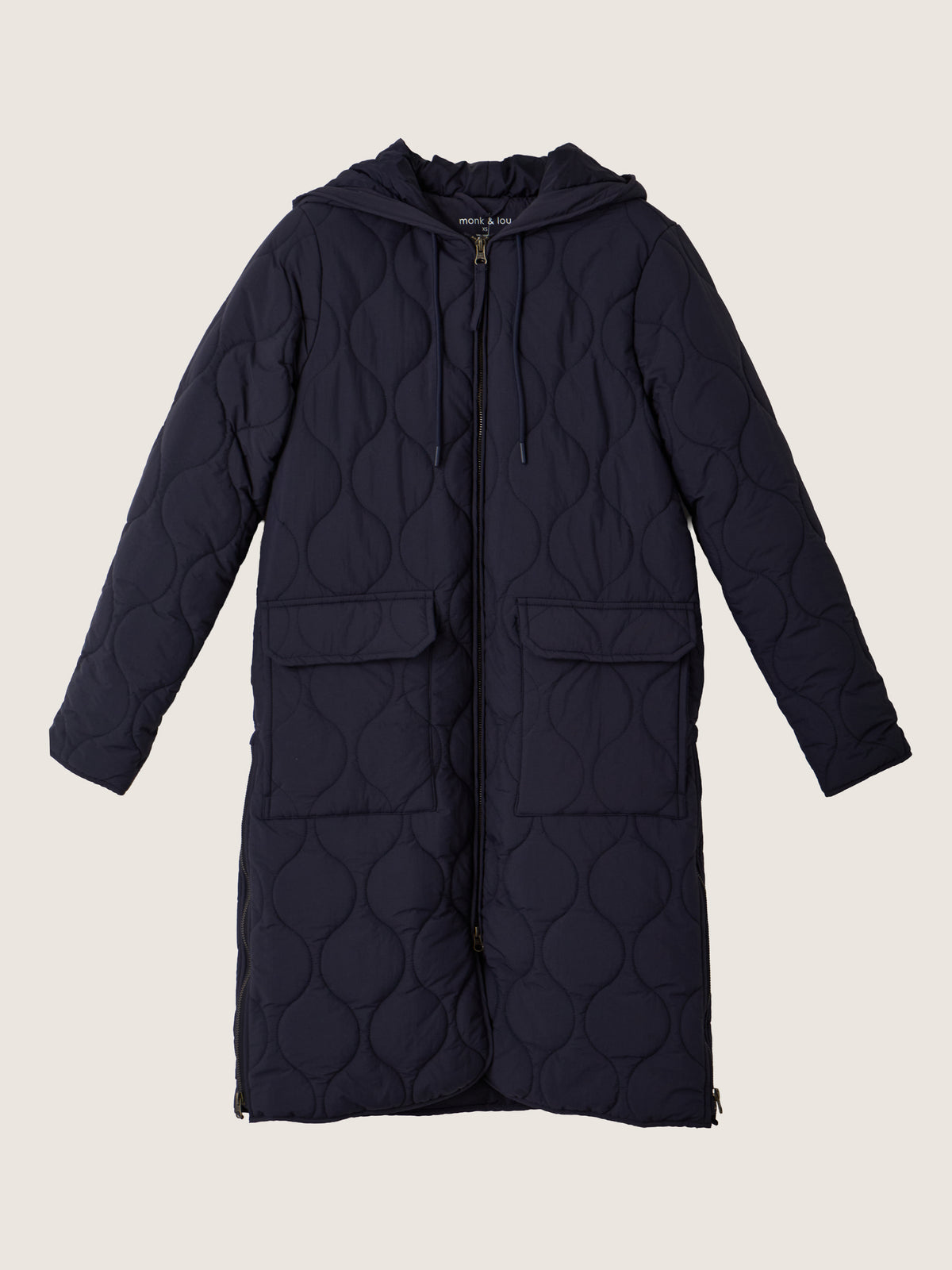 MONK & LOU - Hollis DWR Hooded Jacket - Graphite
