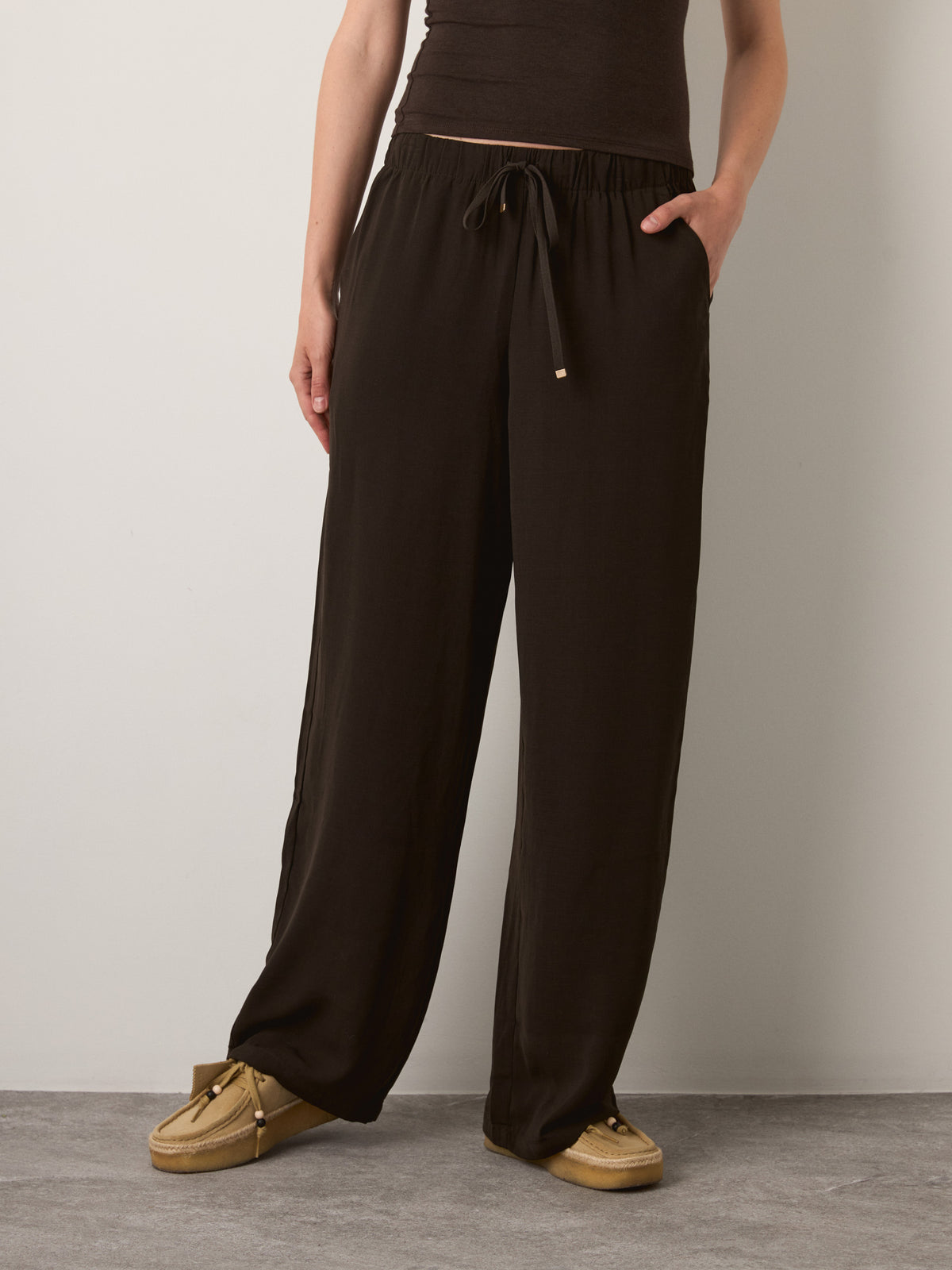 MONK & LOU - Kieran Drawstring Pants - 