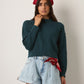 MONK & LOU - Kya Crewneck Pullover Sweater - 