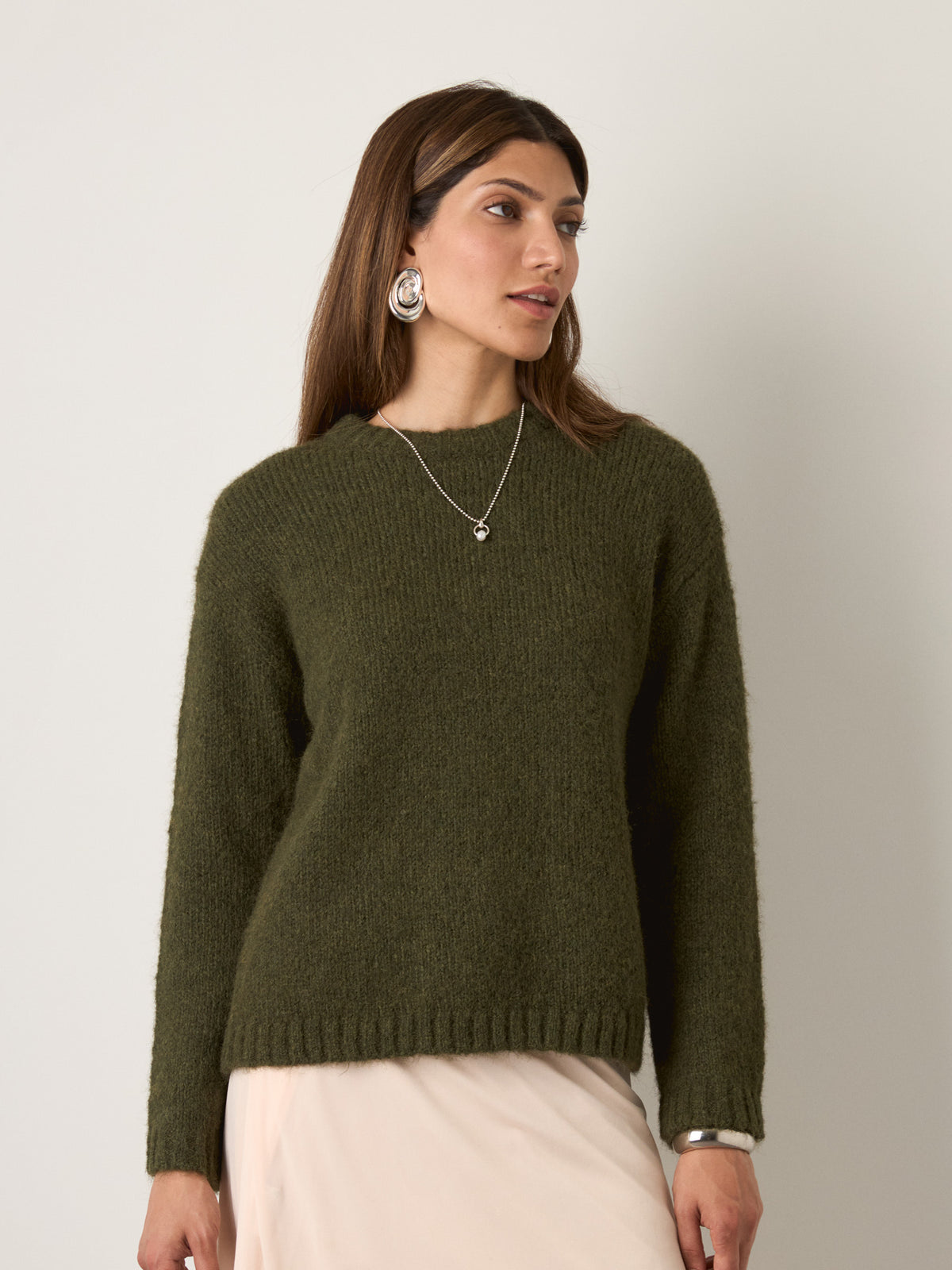 MONK & LOU - Lennox Relaxed Pullover Sweater - 