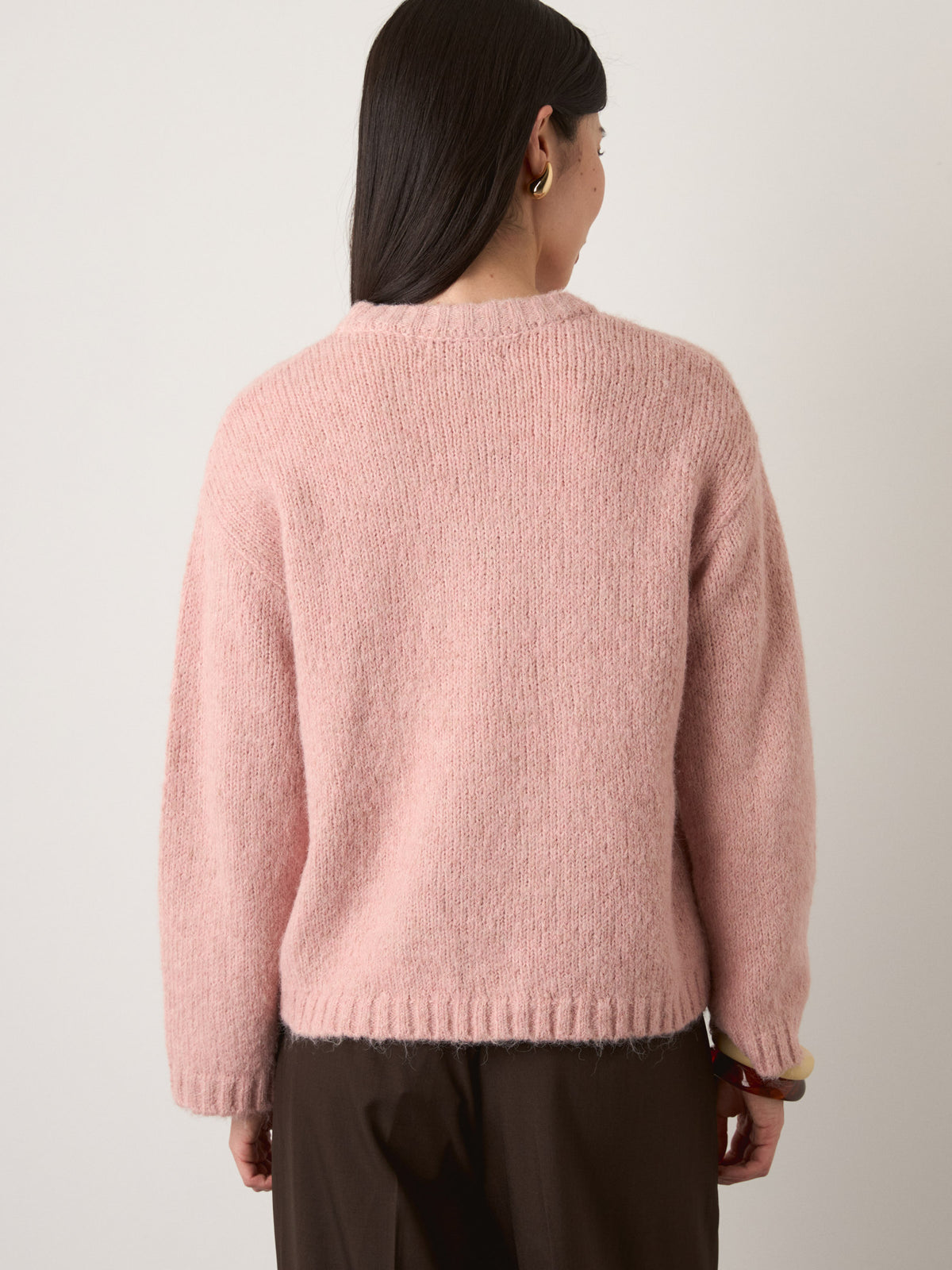 MONK & LOU - Lennox Relaxed Pullover Sweater - 