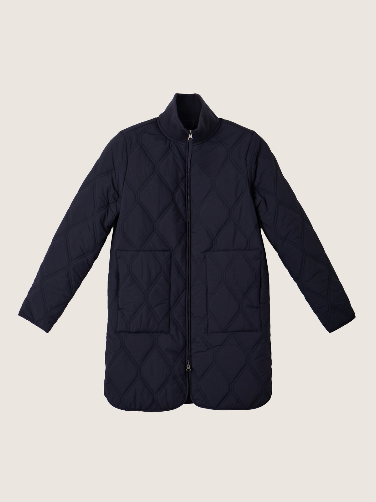MONK & LOU - Leo DWR Mockneck Jacket - Graphite