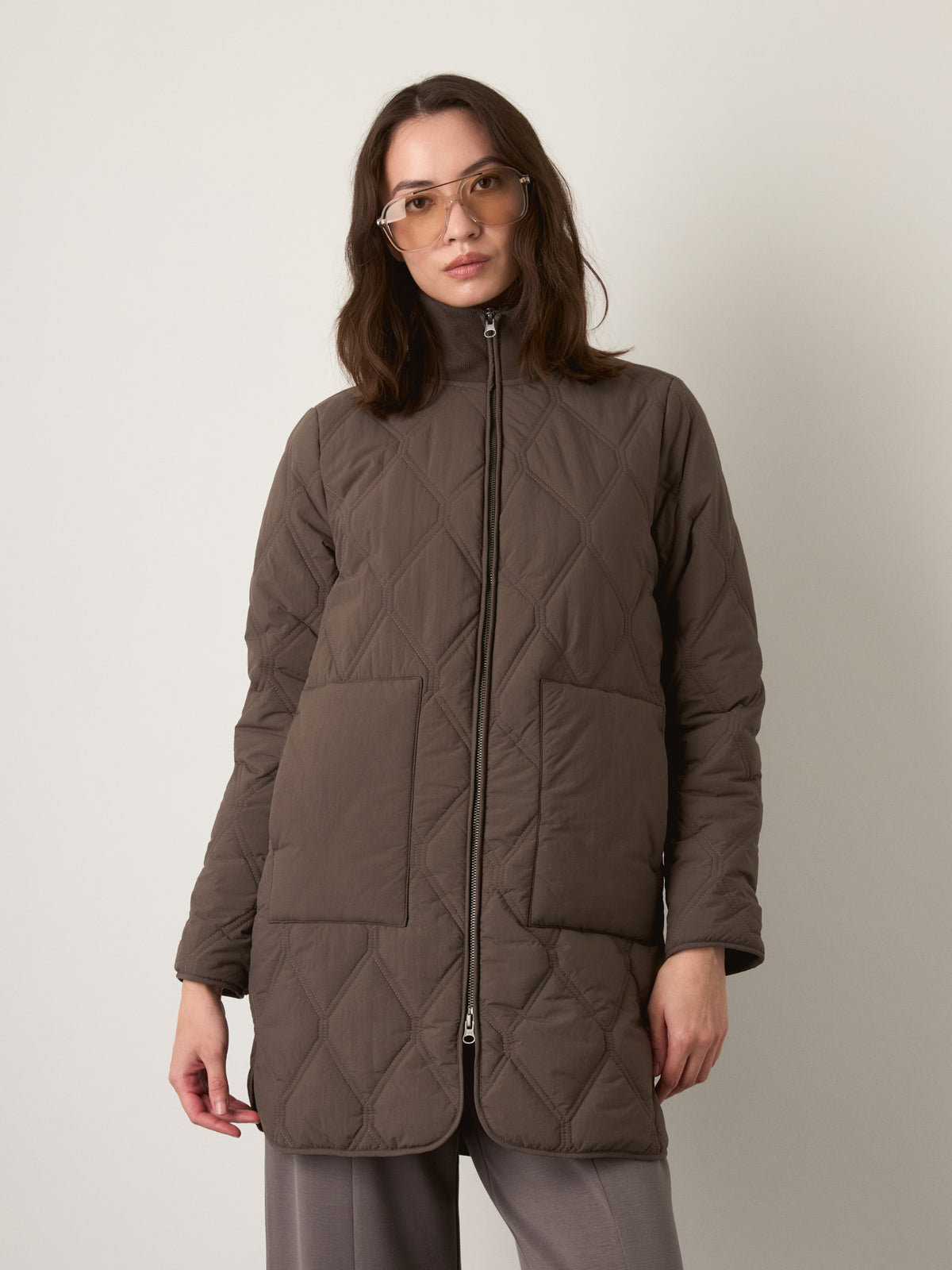 MONK & LOU - Leo DWR Mockneck Jacket - 