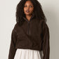 MONK & LOU - Lex High Pile Fleece Half-Zip Pullover Jacket - 