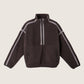 MONK & LOU - Lex High Pile Fleece Half-Zip Pullover Jacket - 