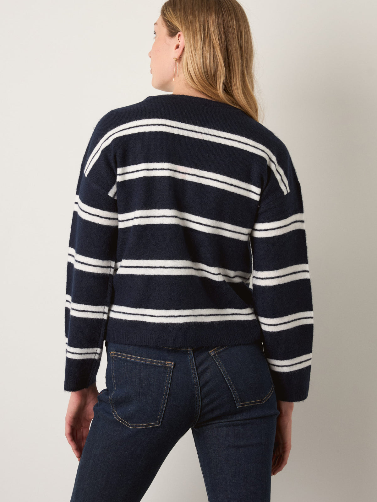 MONK & LOU - Liv Crewneck Pullover Sweater - 