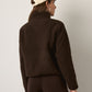 MONK & LOU - Noah High Pile Fleece Zip Jacket - 