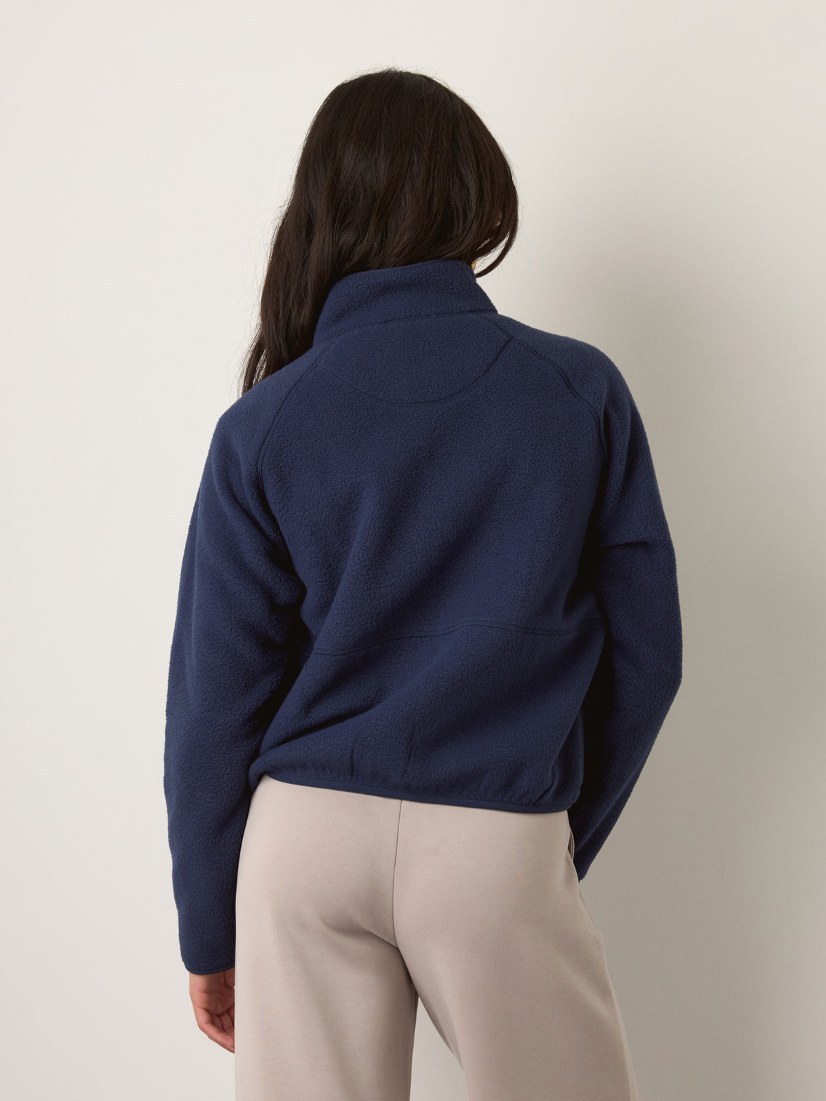 MONK & LOU - Noah High Pile Fleece Zip Jacket - 